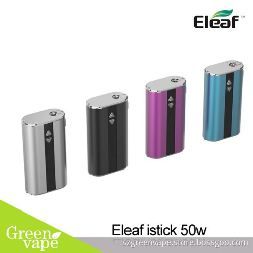 Authorized Original Ismoka Eleaf iStick 50 w box mod for Subtank&Atlantis.